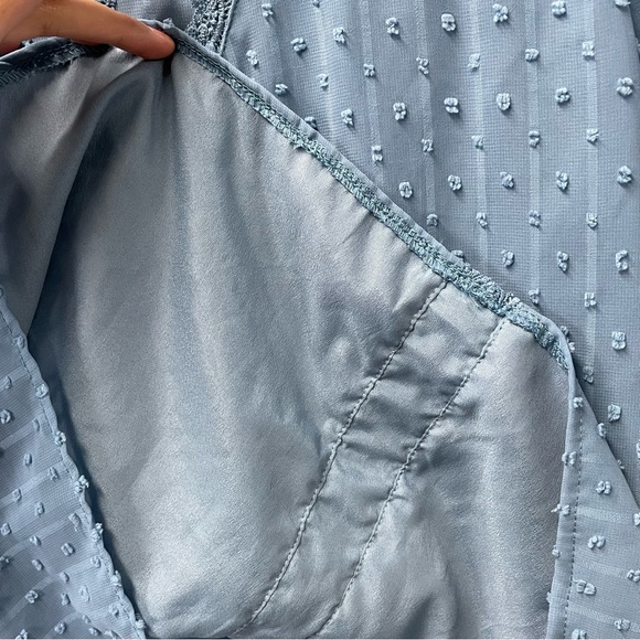 Crochet Lace & French Knots Short sleeve‎ blouse - Cottagecore - Picture 4 of 6